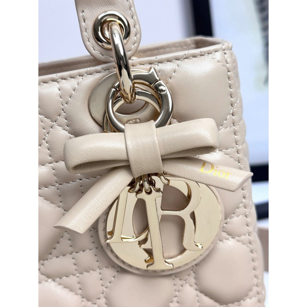 Dior Lady small size with strap 20x16.5x8cm Bags