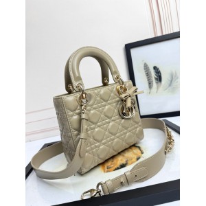 Dior Lady small size with strap 20x16.5x8cm Bags