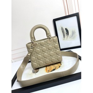 Dior Lady small size with strap 20x16.5x8cm Bags