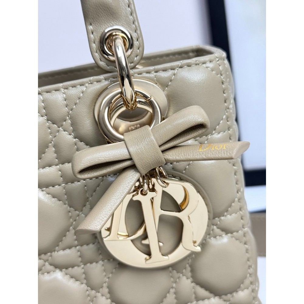 Dior Lady small size with strap 20x16.5x8cm Bags