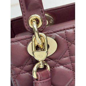 Dior Lady small size with strap 20x16.5x8cm Bags