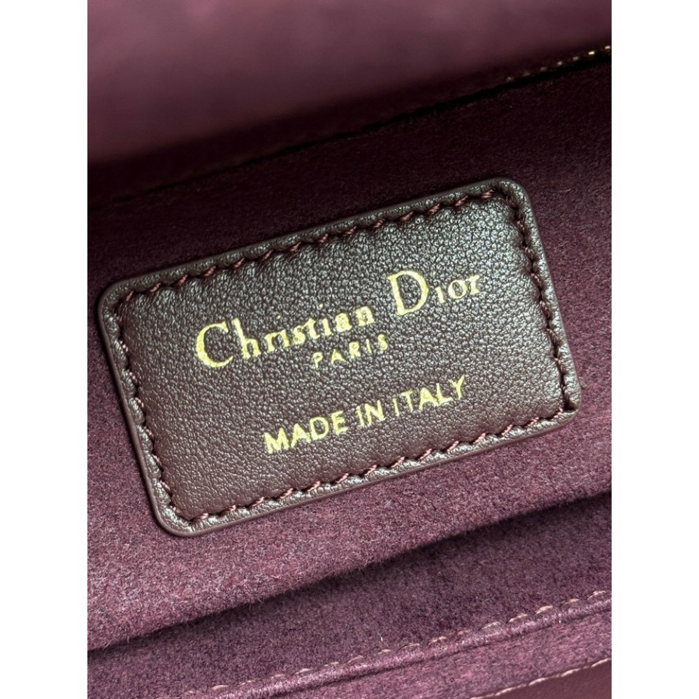 Dior Lady small size with strap 20x16.5x8cm Bags