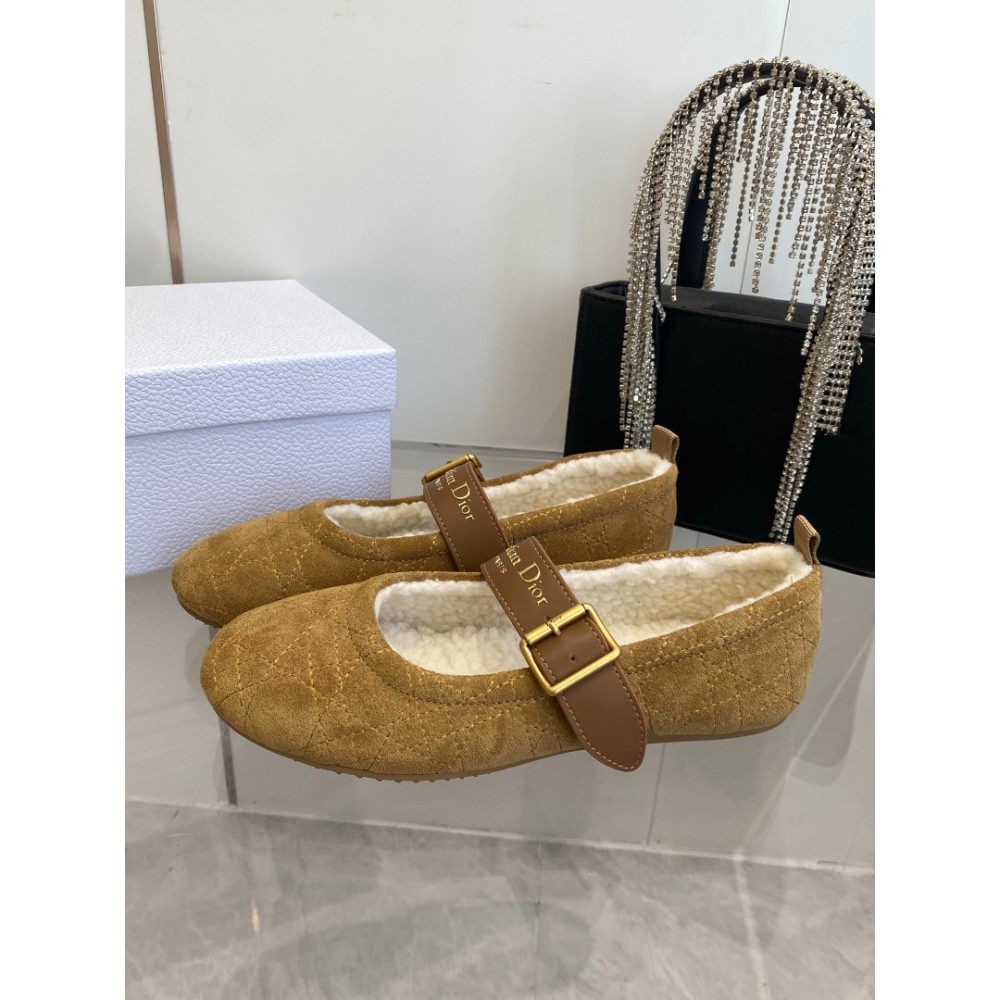 Dior Alps frost ballet flat shoes Shoes