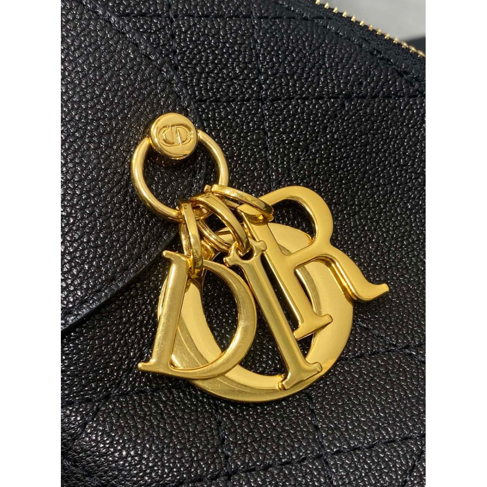 Dior Voyage Flat Macrocannage Grained Calfskin Bags