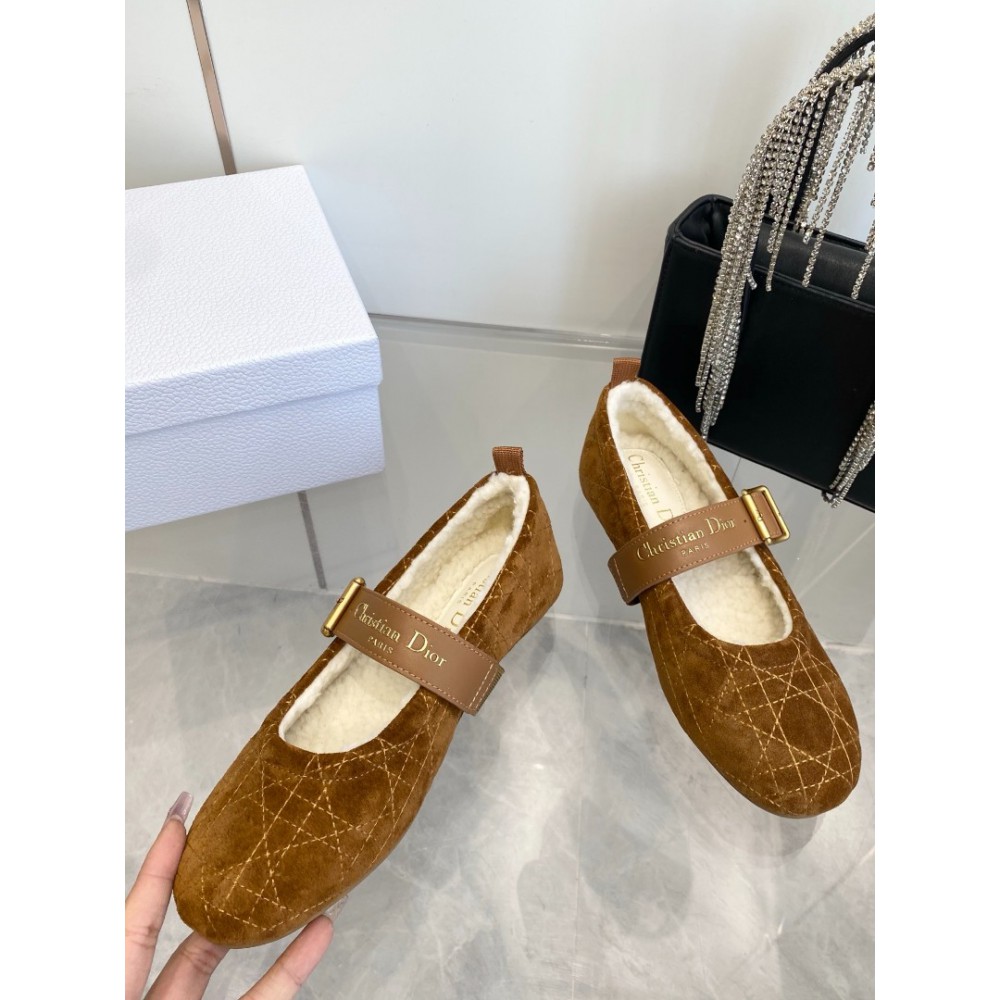 Dior Alps frost ballet flat shoes Shoes