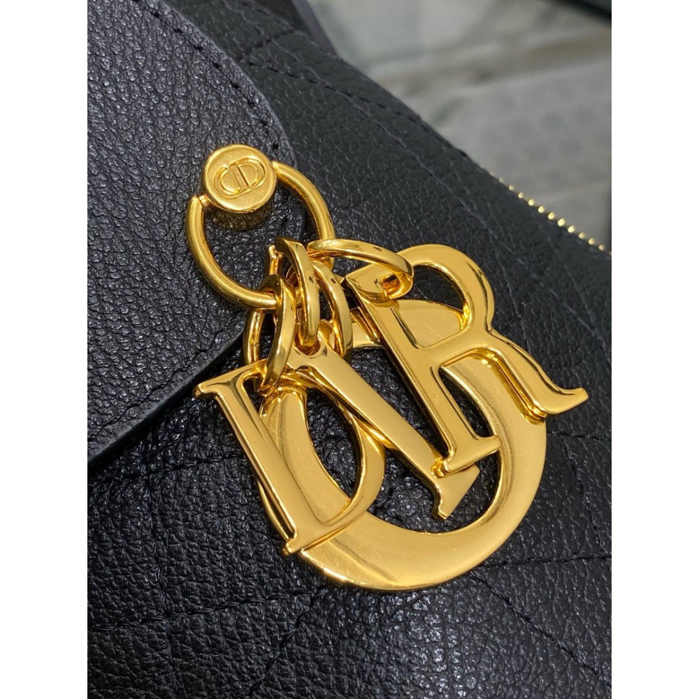 Dior Voyage Flat Macrocannage Grained Calfskin Bags