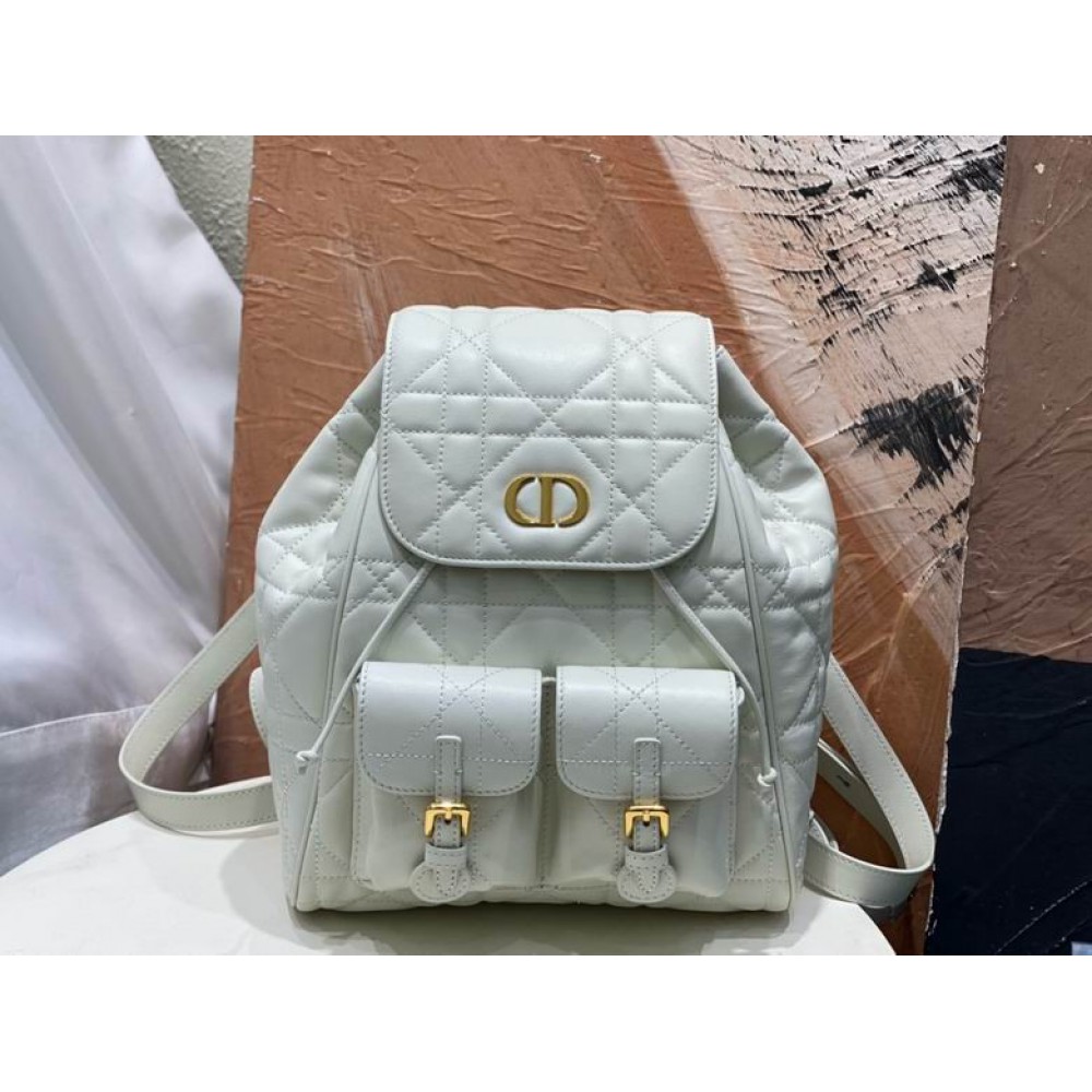 Dior caro backpack 23x27x12.5cm  Bags