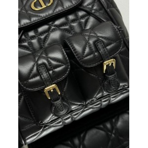 Dior caro backpack 23x27x12.5cm  Bags