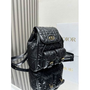 Dior caro backpack 23x27x12.5cm  Bags