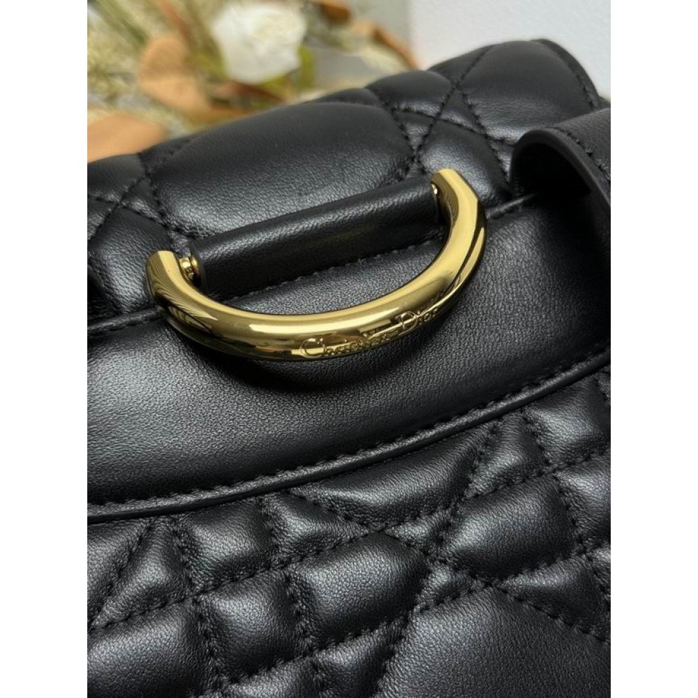 Dior caro backpack 23x27x12.5cm  Bags