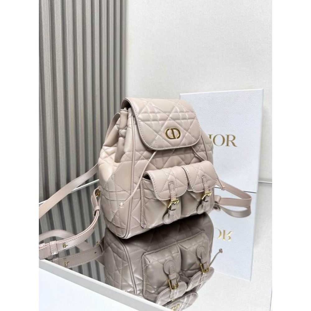 Dior caro backpack 23x27x12.5cm  Bags