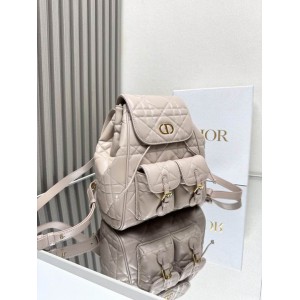 Dior caro backpack 23x27x12.5cm  Bags