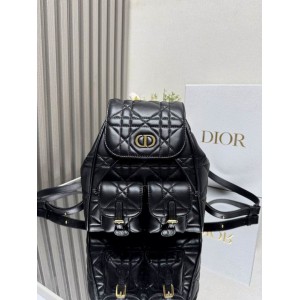 Dior caro backpack 23x27x12.5cm  Bags