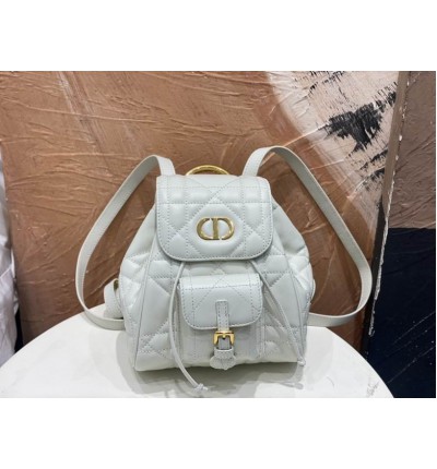 Dior caro backpack 19.5x18.5x8.5cm small size