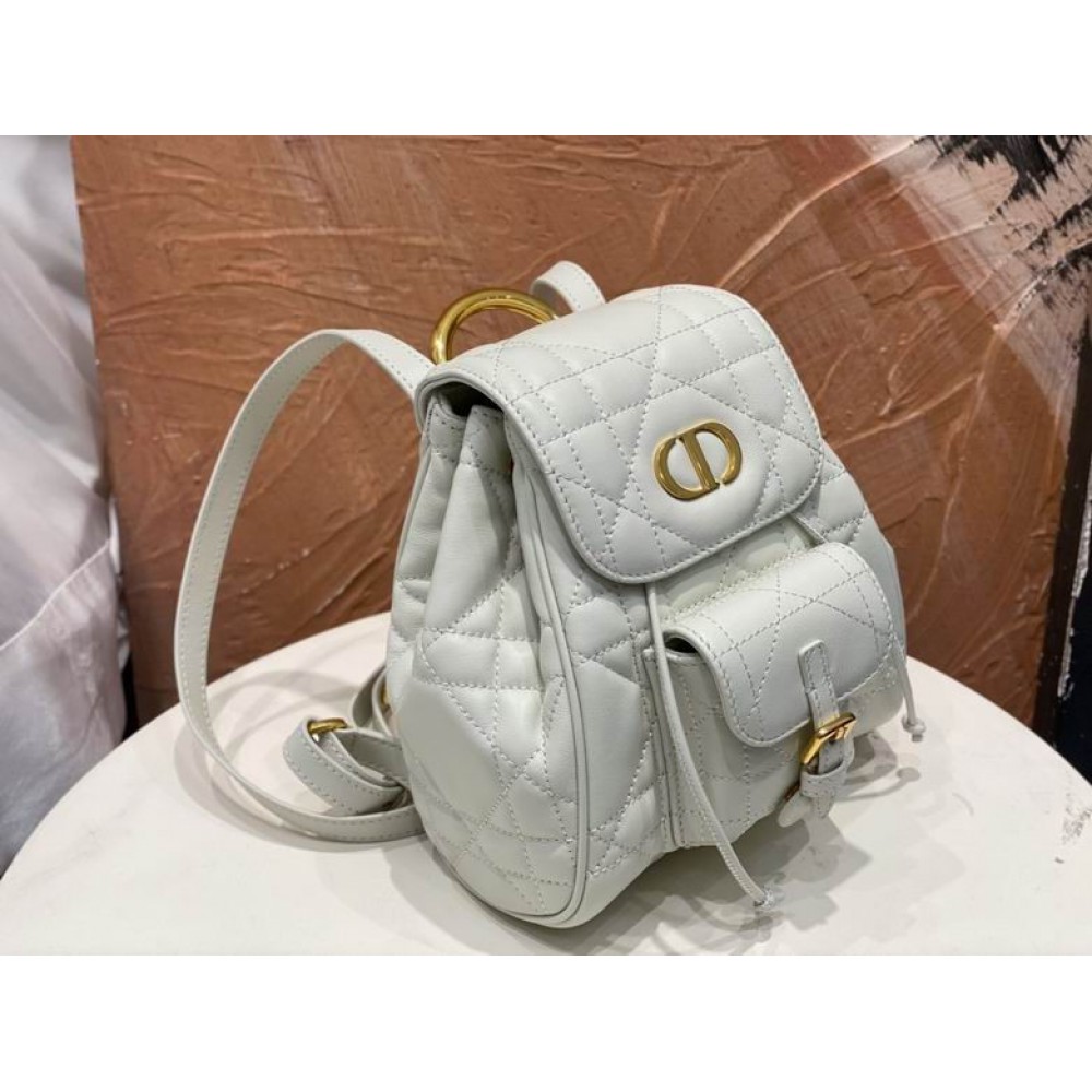 Dior caro backpack 23x27x12.5cm  Bags