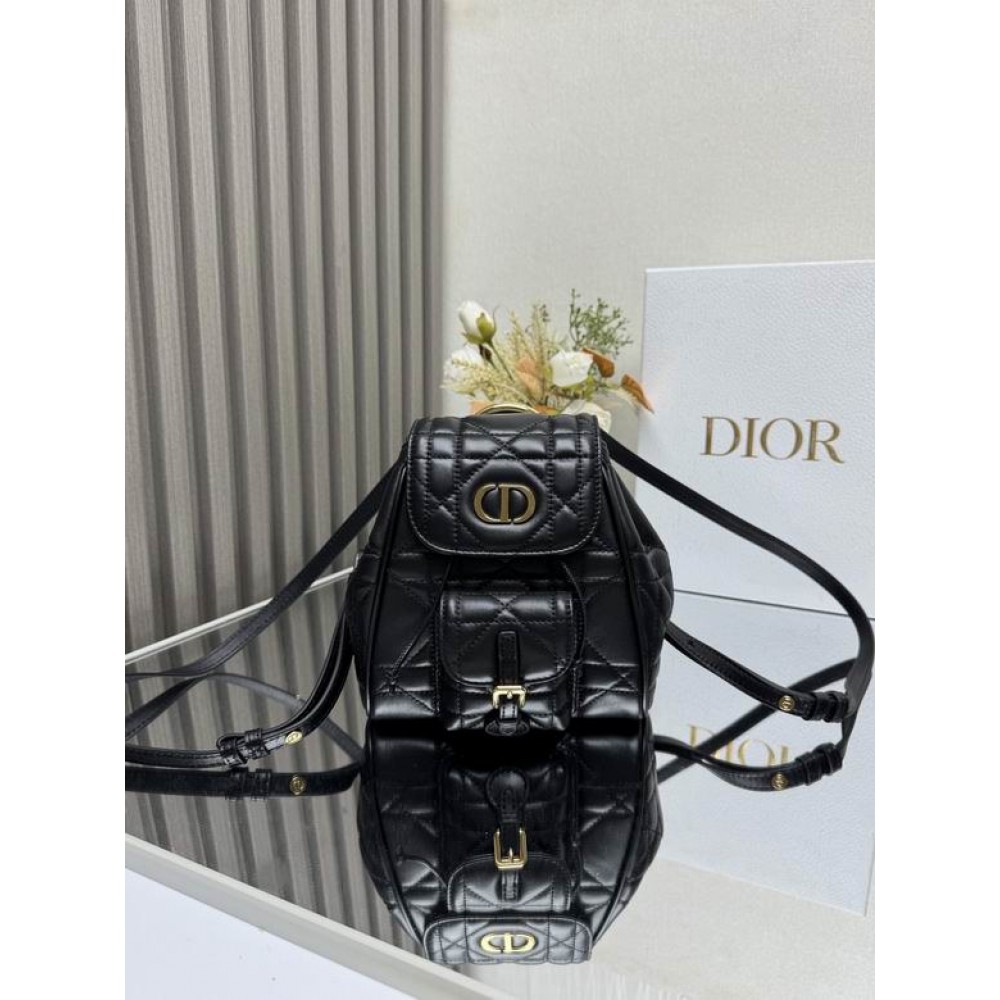 Dior caro backpack 23x27x12.5cm  Bags
