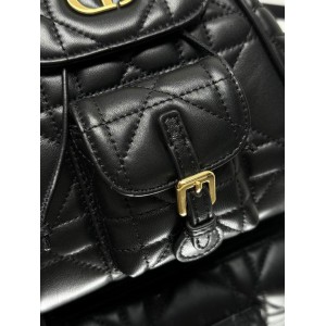 Dior caro backpack 23x27x12.5cm  Bags
