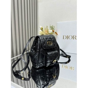 Dior caro backpack 23x27x12.5cm  Bags