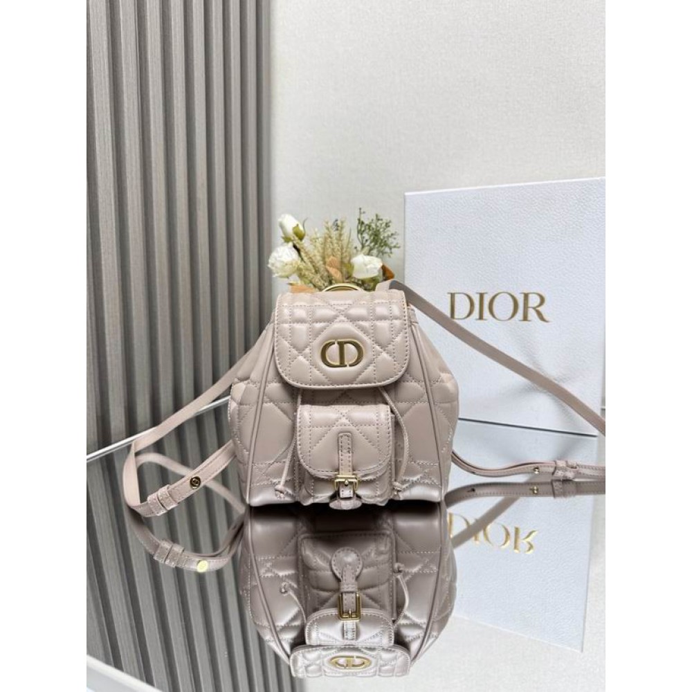 Dior caro backpack 23x27x12.5cm  Bags