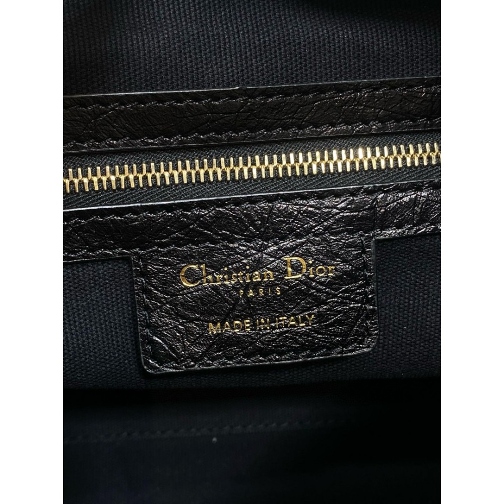 Dior Voyage Flat Macrocannage Grained Calfskin Bags