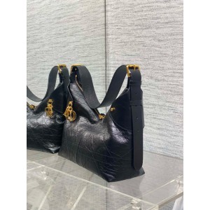 Dior Voyage Flat Macrocannage Grained Calfskin Bags