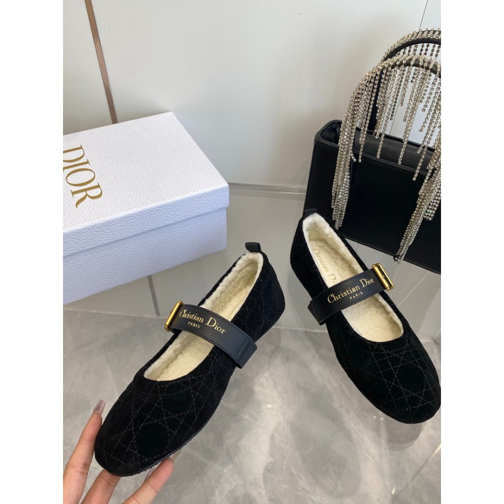 Dior Alps frost ballet flat shoes Shoes
