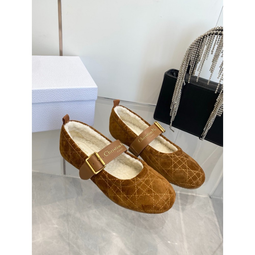 Dior Alps frost ballet flat shoes Shoes