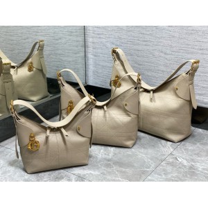 Dior Voyage Flat Macrocannage Grained Calfskin Bags