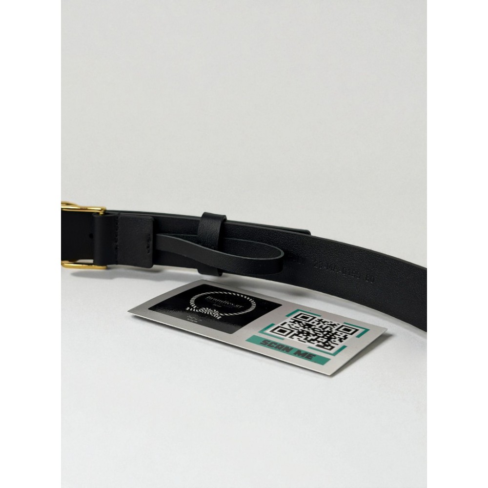 Dior 30 montaigne circled belt 2cm black  Accesories