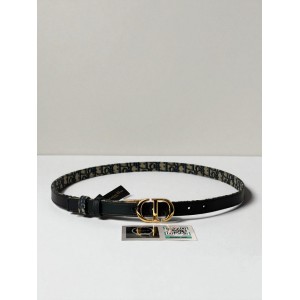 Dior 30 montaigne belt reversible oblique-navy 2cm  Accesories