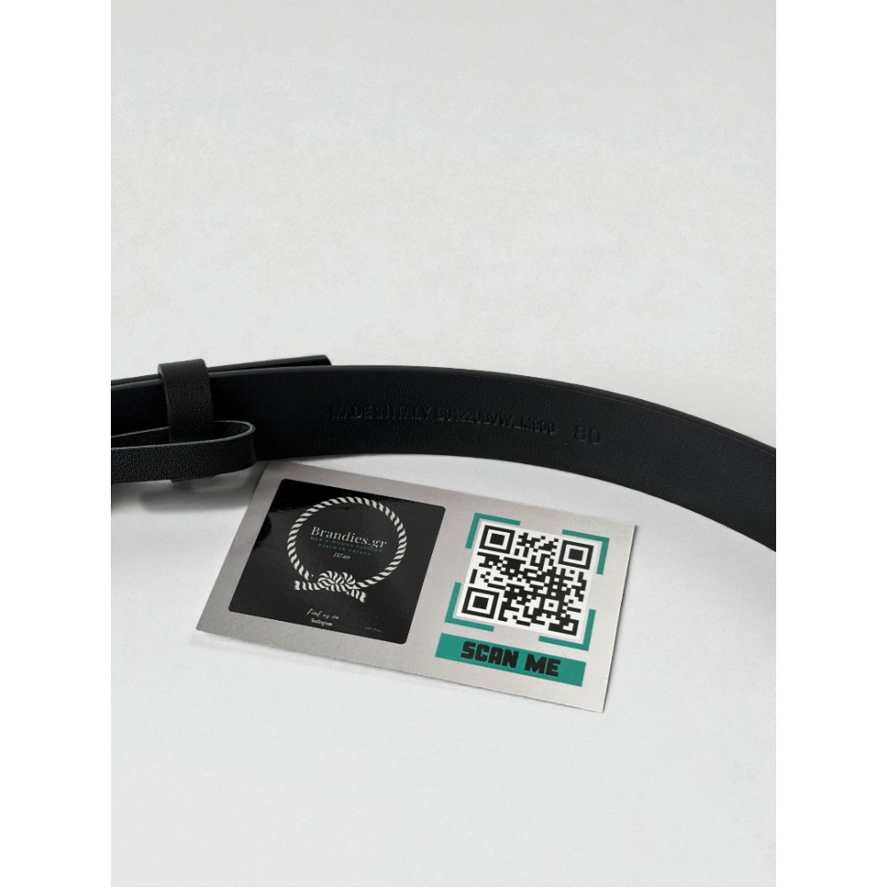 Dior 30 montaigne belt calfskin 2.5cm black