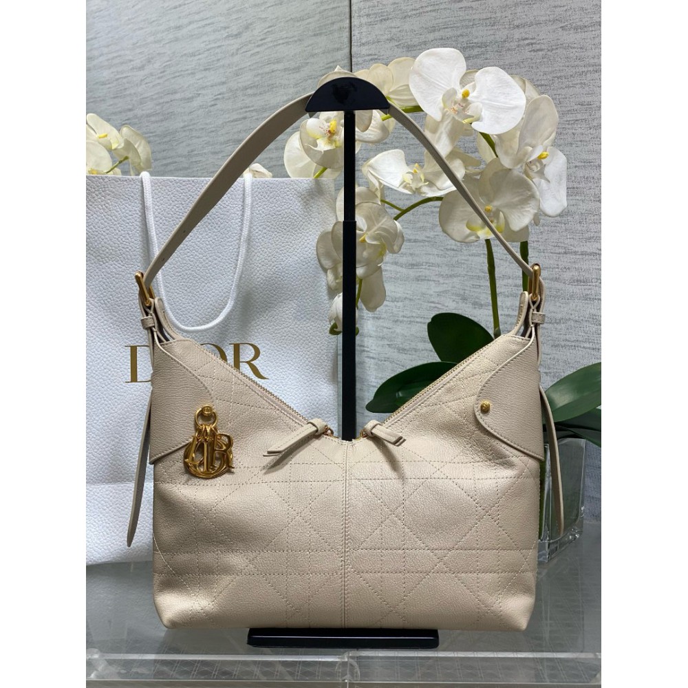 Dior Voyage Flat Macrocannage Grained Calfskin Bags