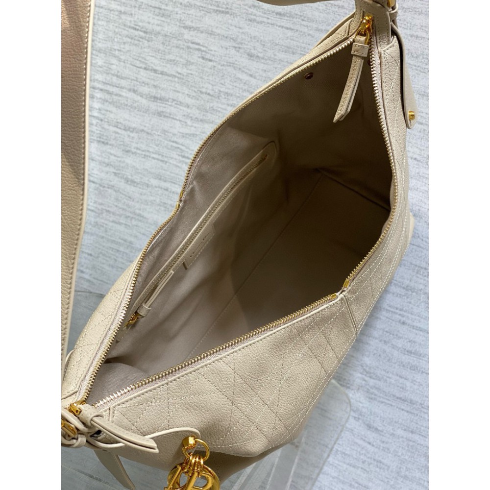 Dior Voyage Flat Macrocannage Grained Calfskin Bags