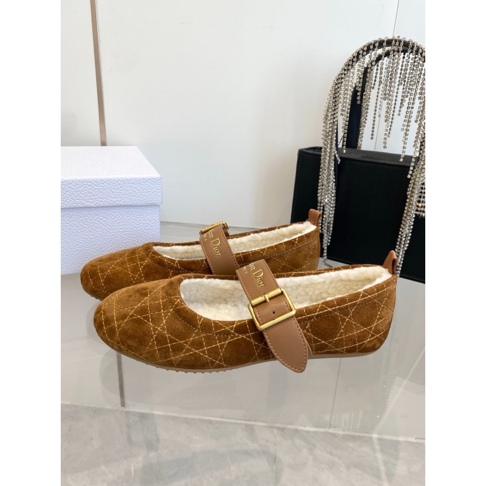 Dior Alps frost ballet flat shoes Shoes