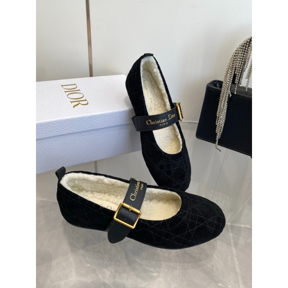 Dior Alps frost ballet flat shoes Shoes