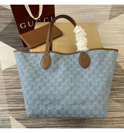 Gucci Totissima large tote bag denim