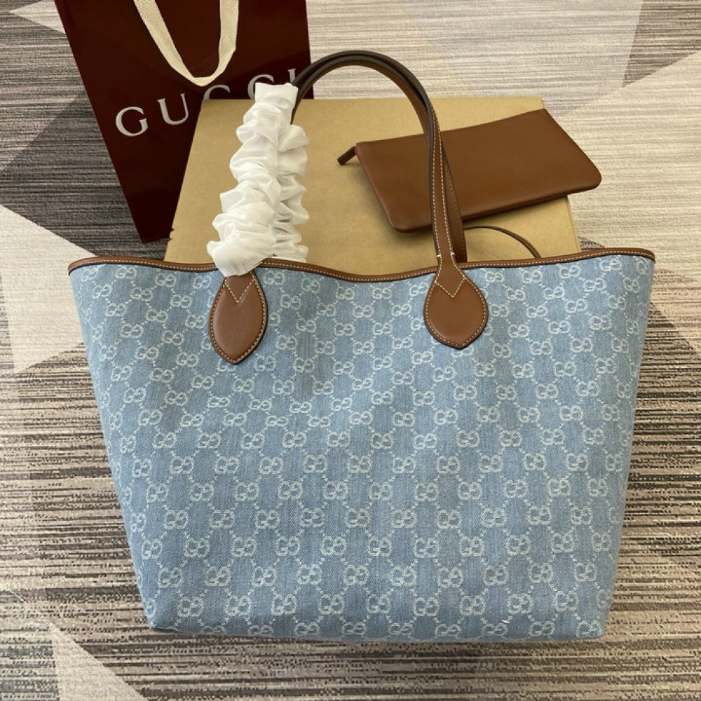 Gucci Totissima large tote bag denim Bags