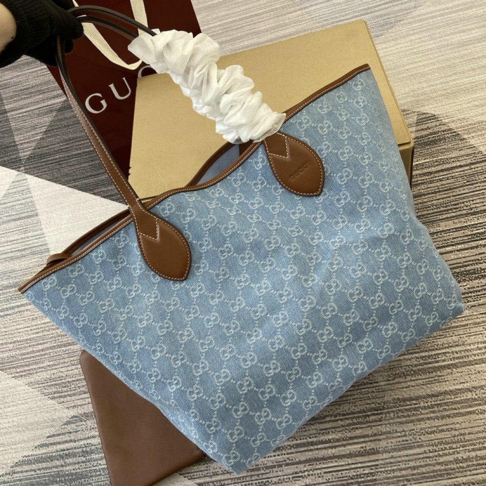 Gucci Totissima large tote bag denim Bags