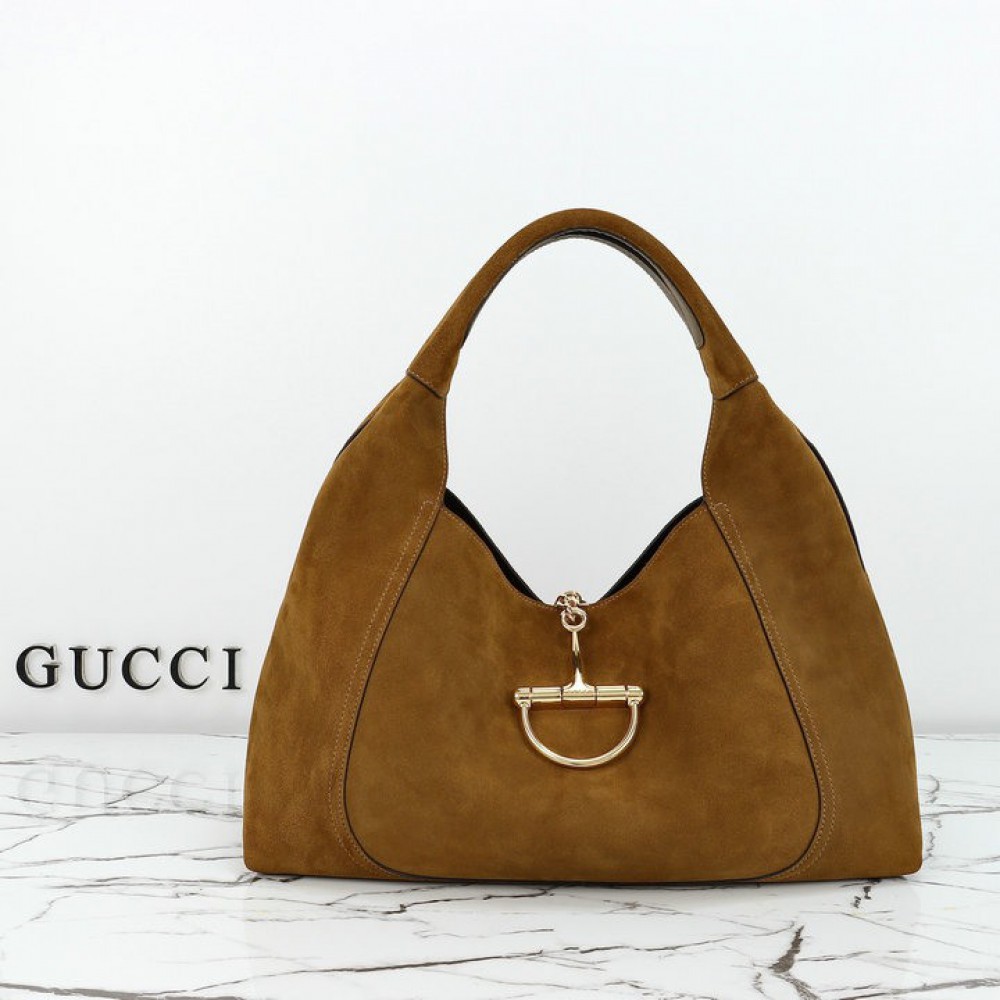 Gucci Softbit maxi shoulder bag 837466 suede Bags