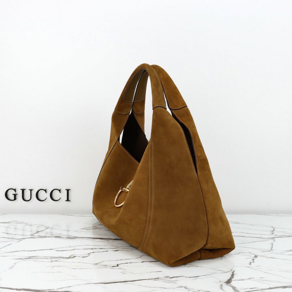 Gucci Softbit maxi shoulder bag 837466 suede Bags
