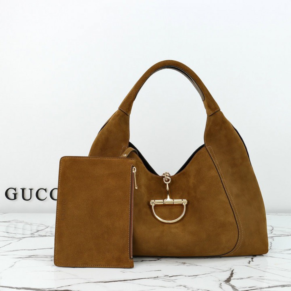 Gucci Softbit maxi shoulder bag 837466 suede Bags
