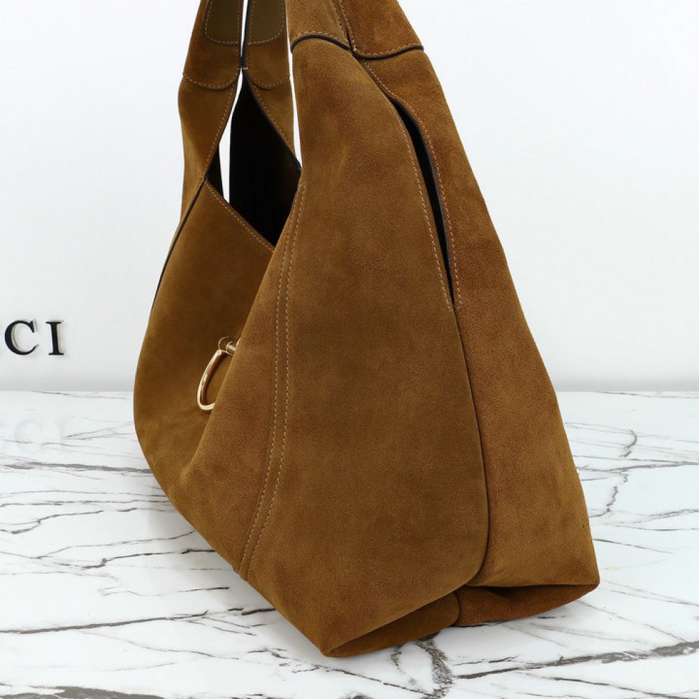 Gucci Softbit maxi shoulder bag 837466 suede Bags