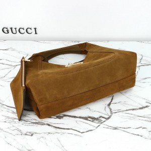 Gucci Softbit maxi shoulder bag 837466 suede Bags