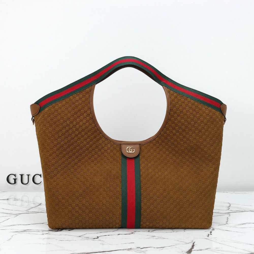 Gucci Giglio large tote bag Suede 853971 56x42x30cm Bags