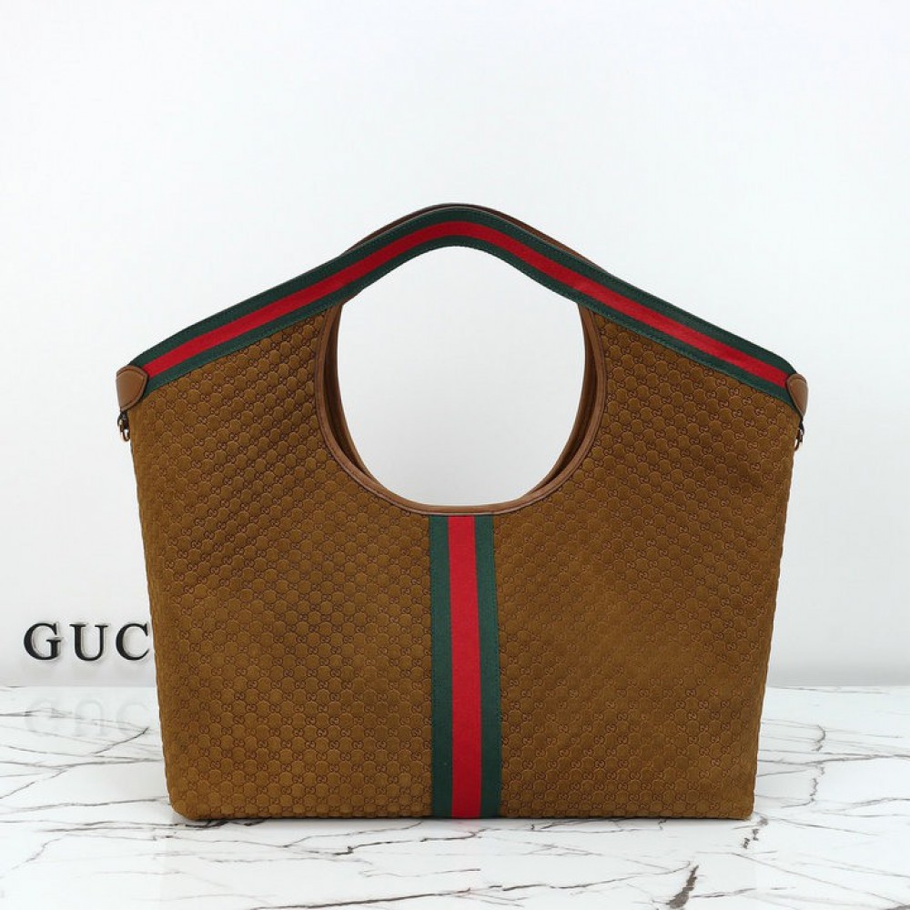 Gucci Giglio large tote bag Suede 853971 56x42x30cm Bags