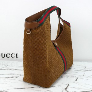 Gucci Giglio large tote bag Suede 853971 56x42x30cm Bags