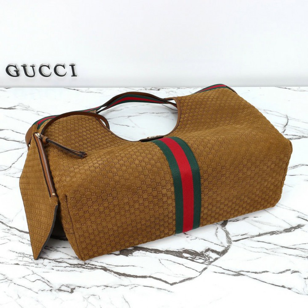 Gucci Giglio large tote bag Suede 853971 56x42x30cm Bags