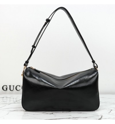 Gucci Half Horsebit large shoulder bag 862530 38x10x15cm