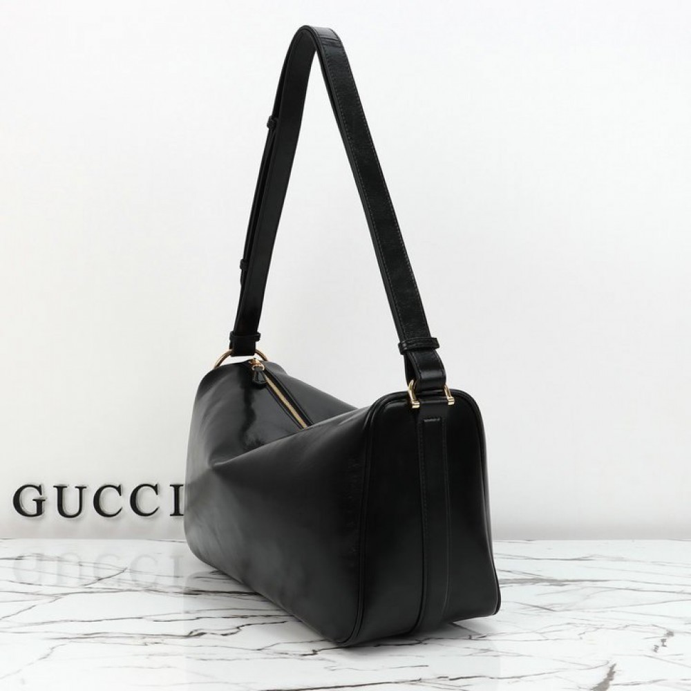 Gucci Half Horsebit large shoulder bag 862530 38x10x15cm Bags