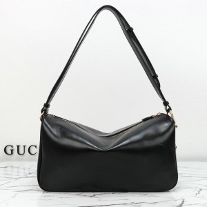 Gucci Half Horsebit large shoulder bag 862530 38x10x15cm Bags